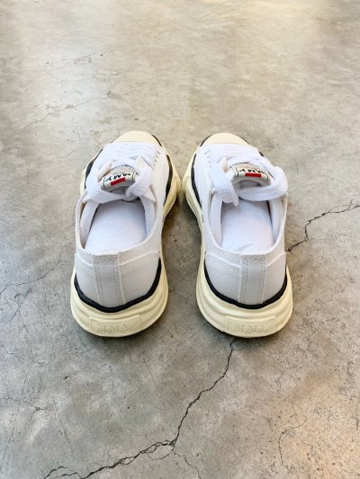 画像3: Maison MIHARA YASUHIRO ("PETERSON" VINTAGE COLOR SOLE CANVAS LOW-TOP SNEAKER) WHITE