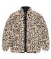 画像1: WACKO MARIA (REVERSIBLE LEOPARD BOA JACKET) WHITE (1)