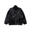 BLACK EYE PATCH (OG LABEL PAISLEY FLEECE PULLOVER) BLACK