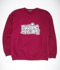 FUCKING AWESOME (PBS Crewneck) MAROON