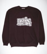 FUCKING AWESOME (PBS Crewneck) BLACK