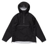 LQQK STUDIO (NYLON PULLOVER JACKET) BLACK