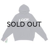 LQQK STUDIO (SIGNATURE SNAP FLEECE HOODIE) NAVY