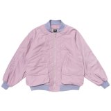 LQQK STUDIO (LINER JACKET) PINKGRAY