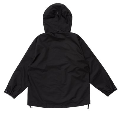 画像2: LQQK STUDIO (NYLON PULLOVER JACKET) BLACK