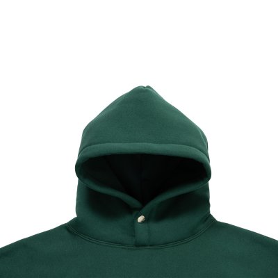 画像4: LQQK STUDIO (SIGNATURE SNAP FLEECE HOODIE) F.GREEN