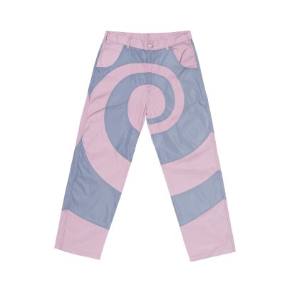 画像1: LQQK STUDIO (SPIRAL PANTS) PINKGRAY