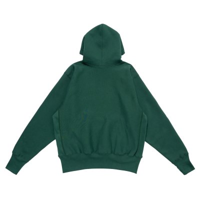 画像2: LQQK STUDIO (SIGNATURE SNAP FLEECE HOODIE) F.GREEN