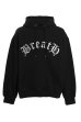 画像1: BREATH (OLD ENGLISH LOGO HOODIE) BLACK (1)