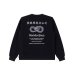 画像1: BLACK EYE PATCH (CHINATOWN STORE CREW SWEAT) BLACK (1)