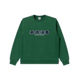 BLACK EYE PATCH (HWC CREW SWEAT) GREEN