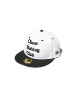 Chaos Fishing Club (LOGO CAP) WHT-BLK