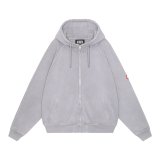 C.E (OVERDYE MD Explorer BIG HEAVY HOODY) GREY