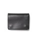 画像1: WACKO MARIA (SPEAKE EASY / SHORT WALLET TYPE-1) BLACK (1)