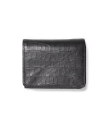 WACKO MARIA (SPEAKE EASY / SHORT WALLET TYPE-2) BLACK