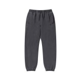 BLACK EYE PATCH (SMALL OG LABEL PIGMENT DYDED SWEAT PANTS) BLACK