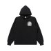 画像1: BLACK EYE PATCH (SPRAYED OG LABEL HOODIE) BLACK (1)