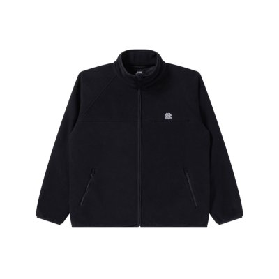 画像1: BLACK EYE PATCH (OG LABEL FLEECE JACKET) BLACK