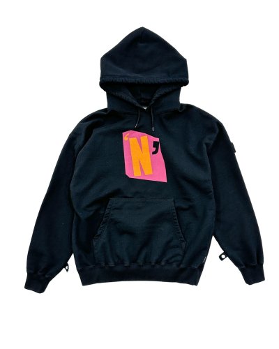 画像1: PHINGERIN x NEIGHBORHOOD (SWEAT HOODIE LS) BLACK