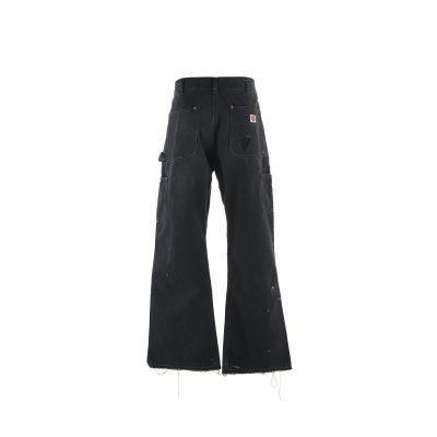 画像2: SAINT Mxxxxxx (DOUBLE KNEE DACK PANTS) BLACK