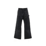 SAINT Mxxxxxx (DOUBLE KNEE DACK PANTS) BLACK