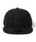 画像1: WACKO MARIA (NEW ERA 59FIFTY) BLK-BLACK (1)