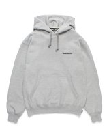 WACKO MARIA (HEAVY WEIGHT PULLOVER HOODED SWEAT SHIRT) GRAY