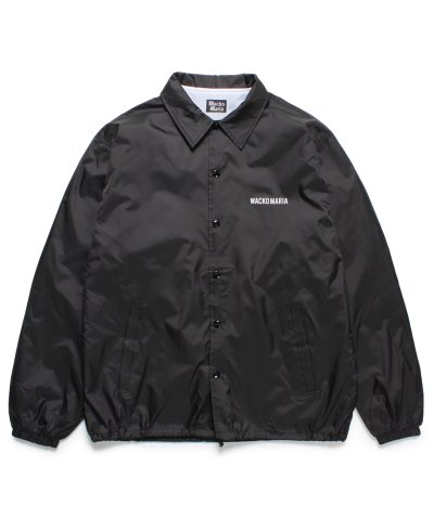 画像1: WACKO MARIA (COACH JACKET) BLACK