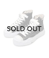 Maison MIHARA YASUHIRO ("HANK" OG SOLE CANVAS HI TOP SNEAKER) BLACK