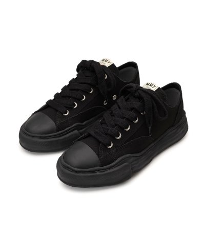 画像1: Maison MIHARA YASUHIRO ("PETERSON" OG SOLE CANVAS LOW SNEAKER) BLK-BLK