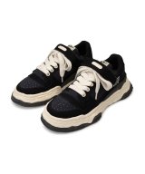 Maison MIHARA YASUHIRO ("KEITH" OG SOLE CANVAS LOW SNEAKER) BLACK