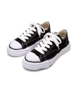 Maison MIHARA YASUHIRO ("PETERSON23" OG SOLE CANVAS LOW-TOP SNEAKER) BLACK