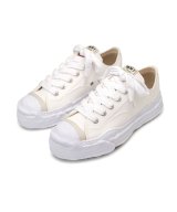 Maison MIHARA YASUHIRO ("HANK" OG SOLE CANVAS LOW SNEAKER) WHITE