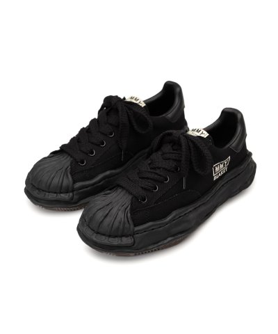 画像1: Maison MIHARA YASUHIRO ("BLAKEY" OG SOLE CANVAS LOW-TOP SNEAKER) BLK-BLK