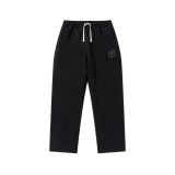 BLACK EYE PATCH (RHINESTONE B EMBLEM SWEAT PANTS) BLACK