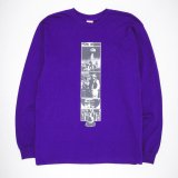 FUCKING AWESOME (2025 Dill Collage Long Sleeve Tee) PURPLE