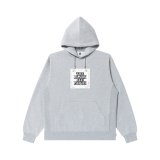 BLACK EYE PATCH (TRADEMARK CERTIFICATE HOODIE) H.GREY