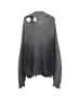 画像2: Maison MIHARA YASUHIRO (Sun Faded Like Knit Cardigan) BLACK (2)