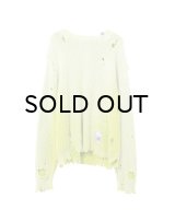 Maison MIHARA YASUHIRO (Sun Faded Like Knit Sweater) YELLOW