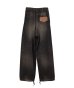 画像2: Maison MIHARA YASUHIRO (Light Denim Wide Pants) BLACK (2)