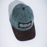 FUCKING AWESOME (Three Spiral Edge Stitch Six Panel Hat) OLIVE