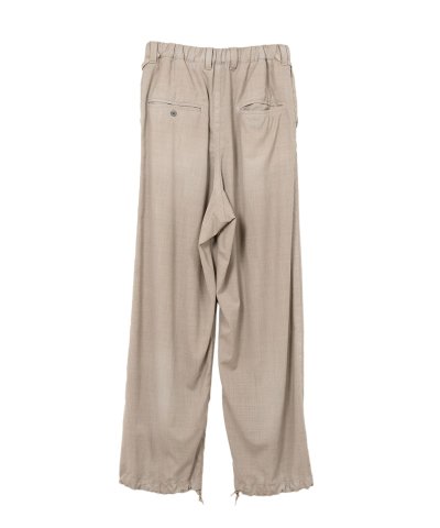 画像2: Maison MIHARA YASUHIRO (Wool Wide Pants) BEIGE