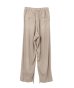 画像2: Maison MIHARA YASUHIRO (Wool Wide Pants) BEIGE (2)