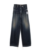 Maison MIHARA YASUHIRO (Light Denim Wide Pants) INDIGO