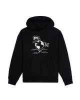 BRAIN DEAD (RADICAL TENSION HOODIE) BLACK