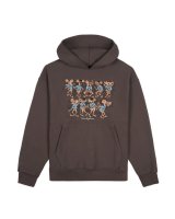 BRAIN DEAD (RATDANCE SOUNDSYSTEM HOODIE) CLAY