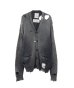 画像1: Maison MIHARA YASUHIRO (Sun Faded Like Knit Cardigan) BLACK (1)