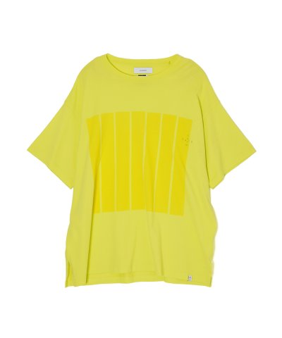 画像1: FACETASM (7BARS BIG TEE) LIME