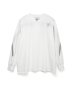 画像1: FACETASM (MINI RIB LONG SLEEVE TEE) WHITE (1)