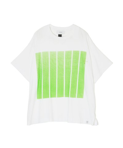 画像1: FACETASM (7BARS BIG TEE) WHITE